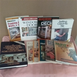 HOME REMODEL AND BUILDING BOOKS