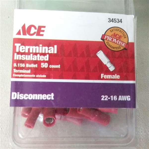 ASSORTED INSULATED TERMINALS