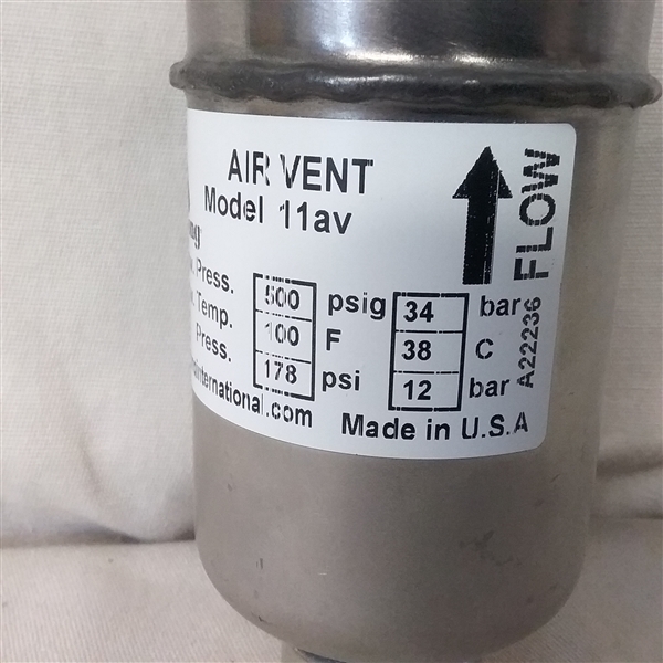 ARMSTRONG AIR VENT 178 PSI