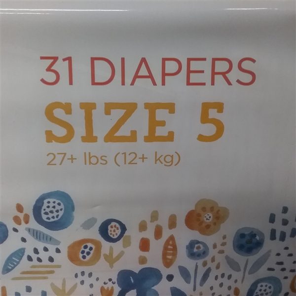 MAMA BEAR DIAPERS SIZE 5 