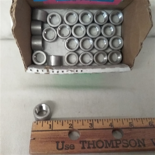 ASSORTED STAINLESS STEEL COUPLINGS