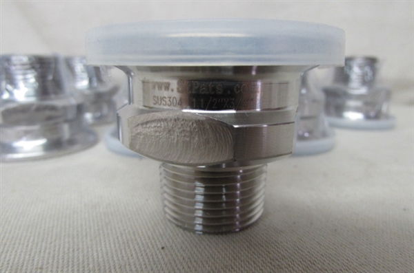 TC X MALE PIPE THREAD ADAPTER - 304 STAINLESS