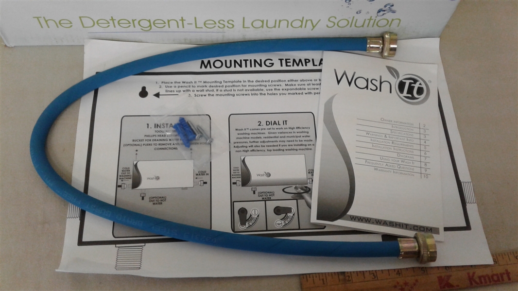 WASH-IT - THE DETERGENT LESS LAUNDRY SOLUTION