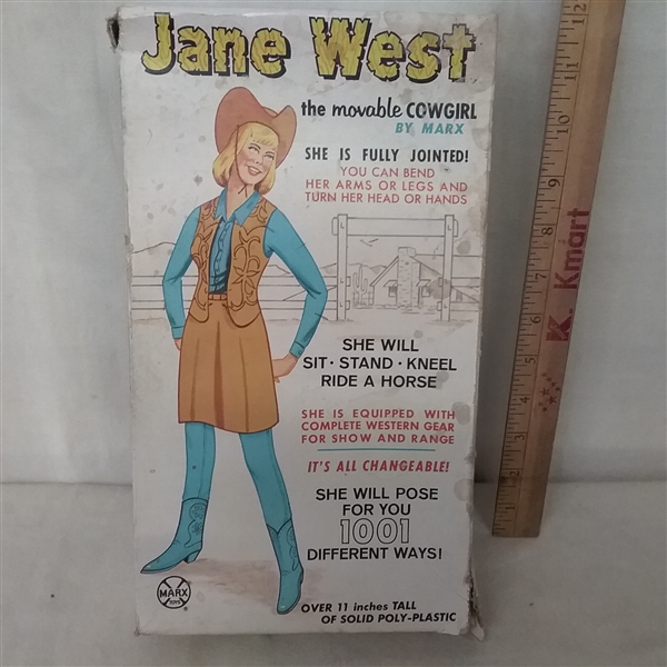 VINTAGE TOYS AND HORSES FROM 1960'S MIDGE BARBIE, JANE WEST, AND MORE