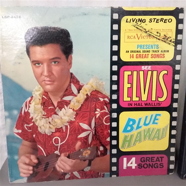 LOT OF ELVIS RECORDS