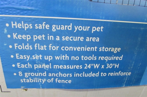 NEW CAMPING WORLD SECURITY PET FENCE/KENNEL