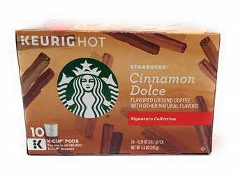 Starbucks Cinnamon Dolce K-Cup for Keurig K-Cup Brewers, 10 Count (Pack of 2)