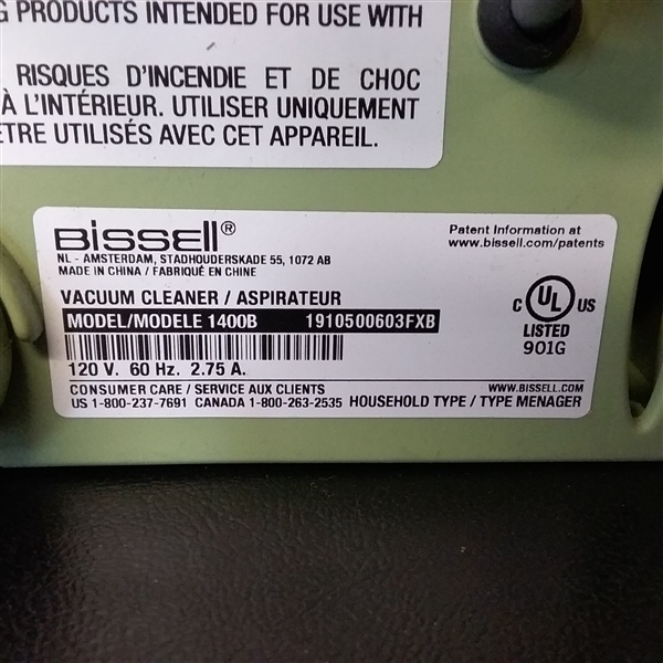 Bissell Little Green Machine Multi-Purpose Portable Carpet and Upholstery Cleaner, 1400B