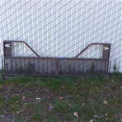 Wrought Iron Open Design Tail Gate