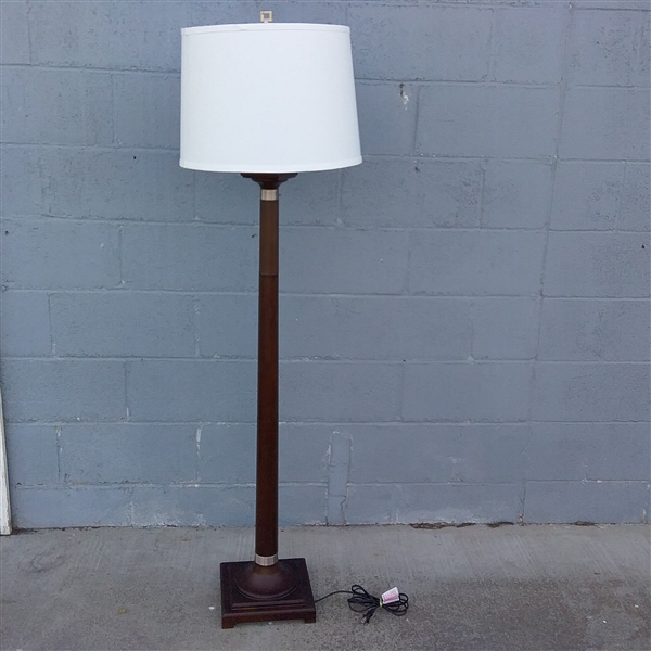 Dimmable Floor Lamp with Two Lights