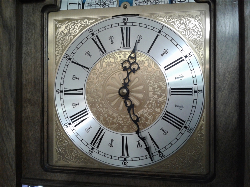 BEAUTIFUL GERMAN GRANDFATHER CLOCK