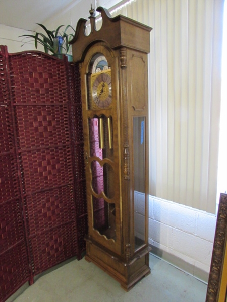 BEAUTIFUL GERMAN GRANDFATHER CLOCK