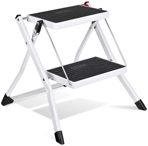 DELXO 2-STEP FOLDING STEP STOOL 