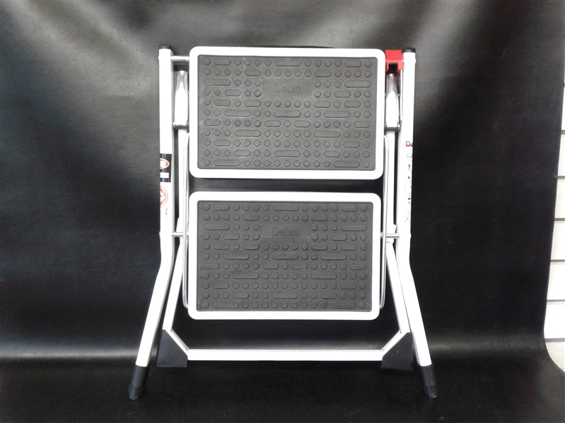 DELXO 2-STEP FOLDING STEP STOOL 