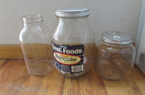 CANNING JARS, SEALS & RINGS