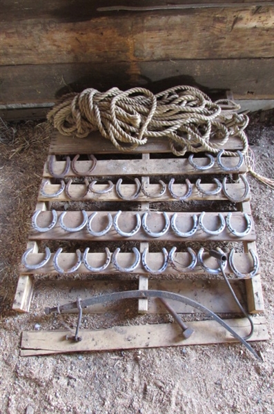 ROPE, HORSESHOES & MORE