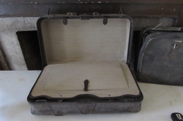 ANTIQUE PAPERBOARD SUITCASES