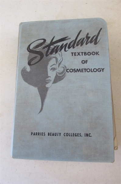 ANTIQUE SCHOOL BOOKS - ENGLISH & COSMOTOLOGY