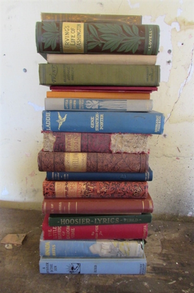 VINTAGE TO ANTIQUE BOOK COLLECTION
