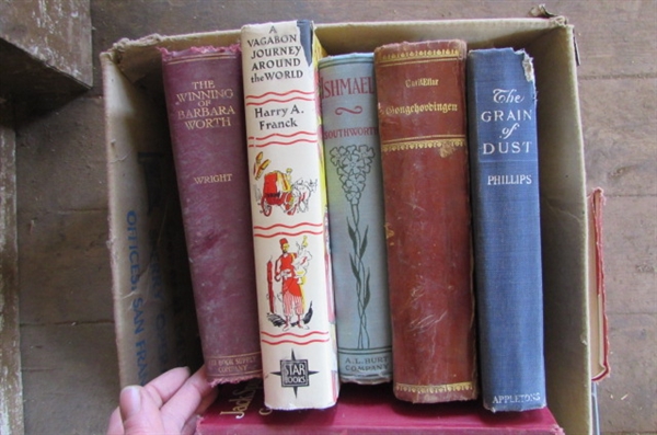 MORE VINTAGE HARDCOVER NOVELS