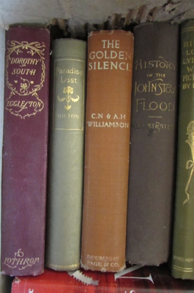 MORE VINTAGE HARDCOVER NOVELS