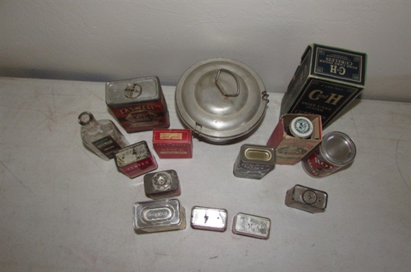 VINTAGE SPICE CONTAINERS