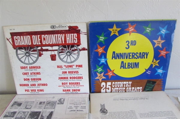 FOLK, COUNTRY & OTHER VINYL RECORDS