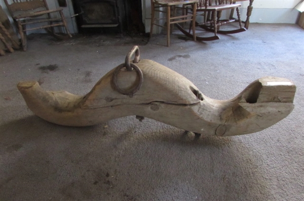 ANTIQUE OXEN YOKE