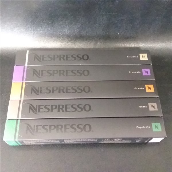 Nespresso Capsules Variety Pack 50 Count Coffee Pods