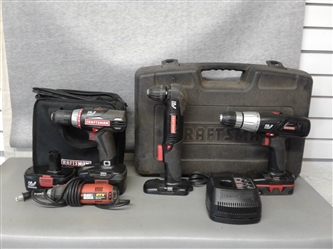Craftsman Drill Sets and Black & Decker Rotary Tool