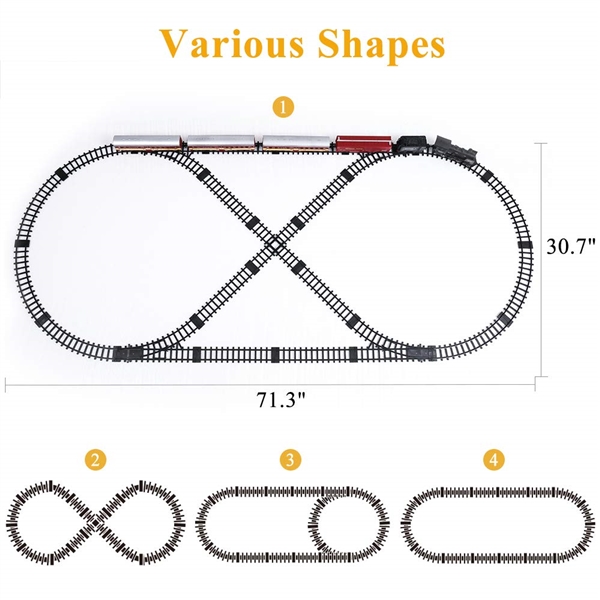  TEMI Electronic Deluxe Railway Train Set