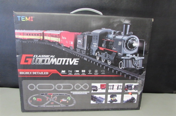  TEMI Electronic Deluxe Railway Train Set