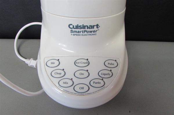 CUISINART BLENDER & WEST BEND COOKER