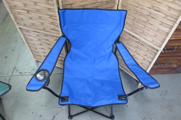 2 FOLDING CAMP CHAIRS