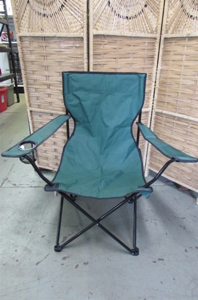 2 FOLDING CAMP CHAIRS