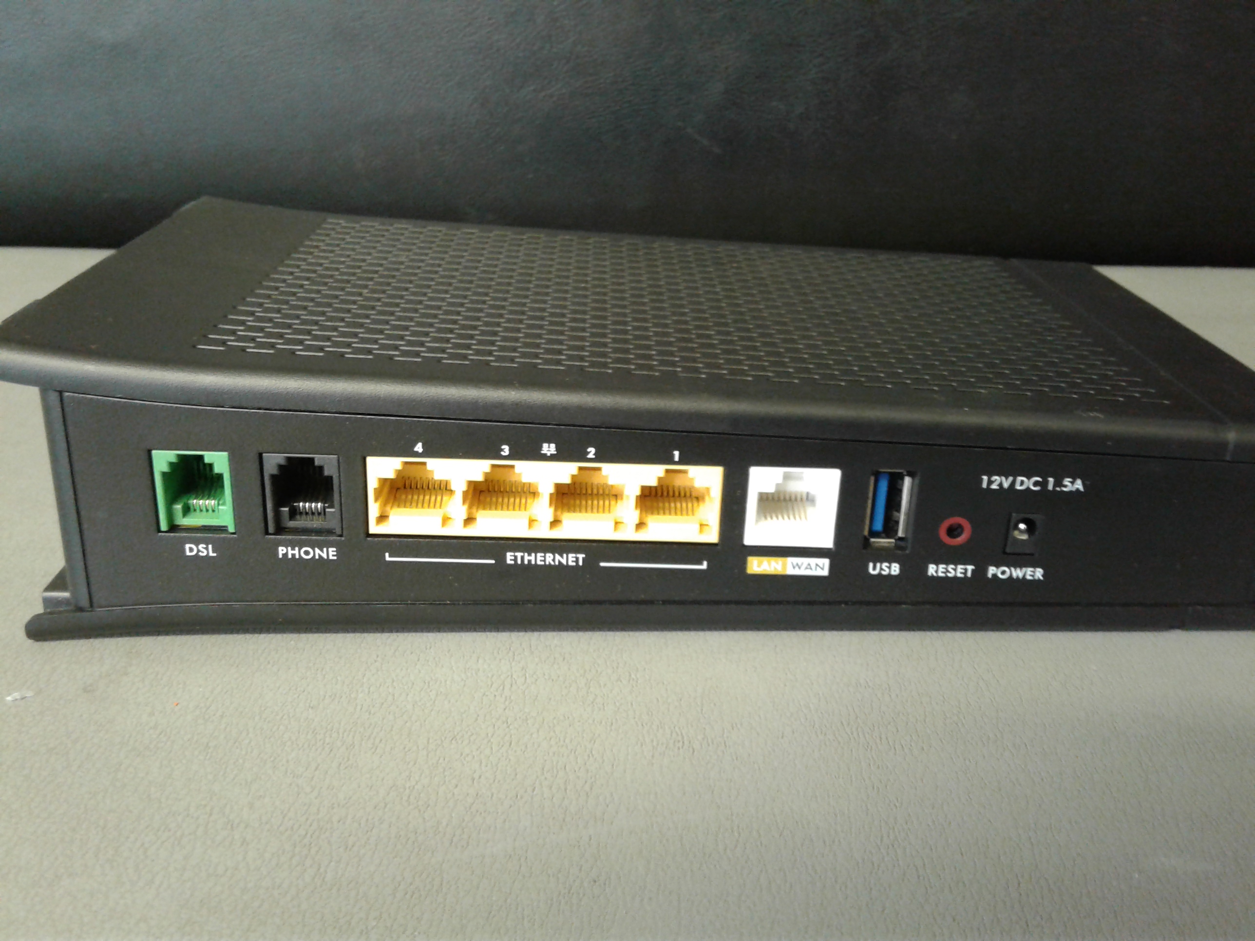 Lot Detail - Zyxel C1100Z Wireless Router CenturyLink