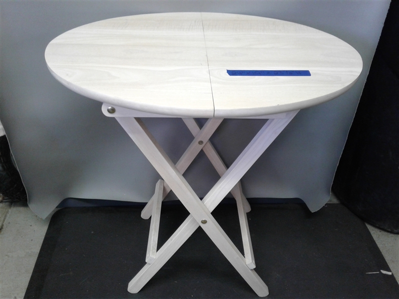 Small Oval Folding Table