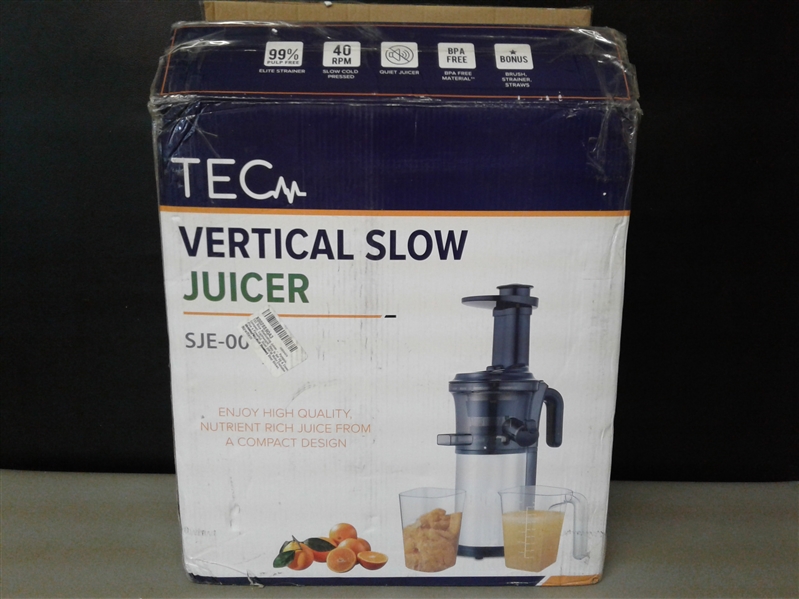 TEC Slow Masticating Juicer 