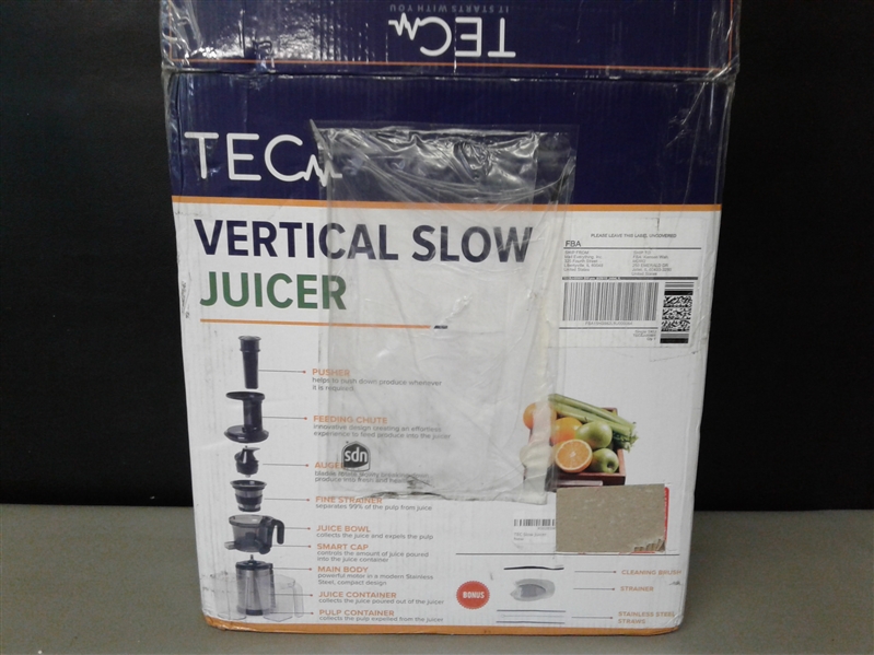 TEC Slow Masticating Juicer 