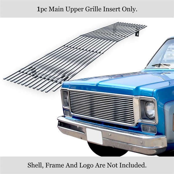 Billet Grille 73-80 Chevy C K Pickup Suburban Blazer 
