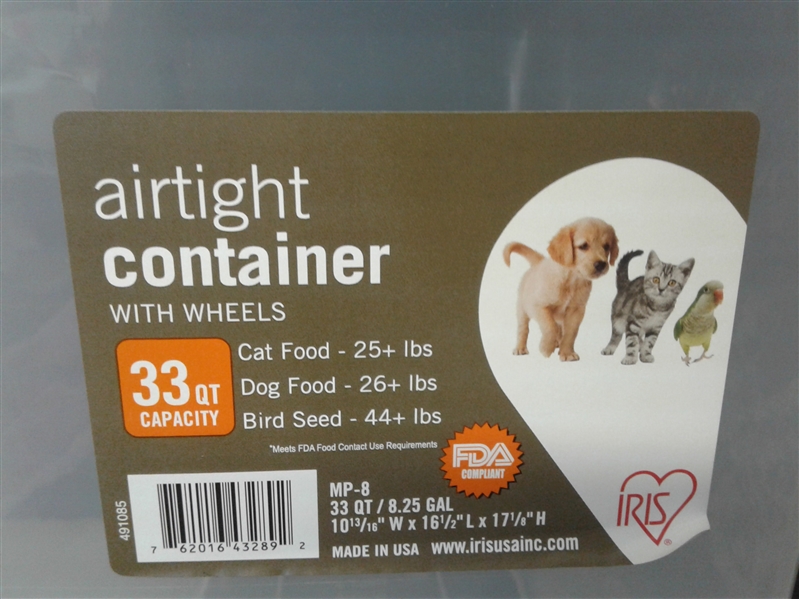 Pet Food Containers