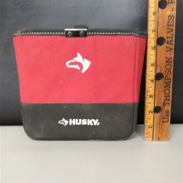 Husky 7 in. Rugged Storage Bag Pouch