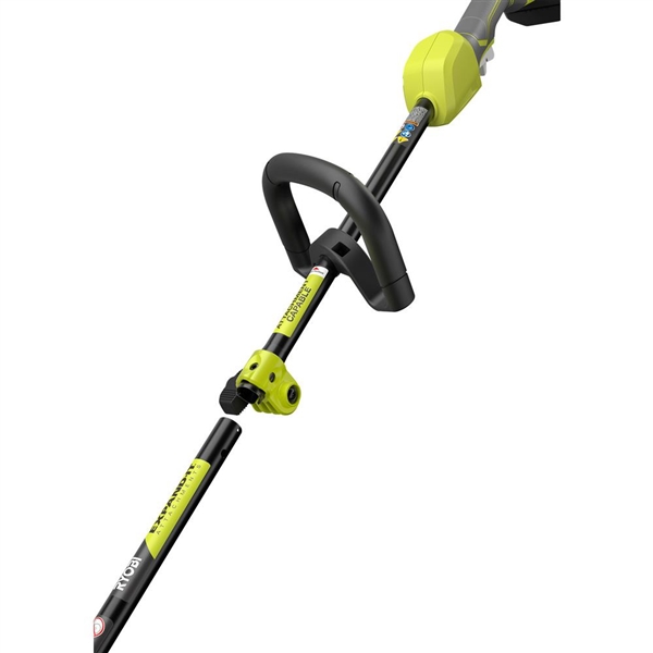 RYOBI Expand-It 40-Volt Lithium-Ion Cordless Attachment Capable Trimmer Power Head - 4 Ah Battery and Charger Included