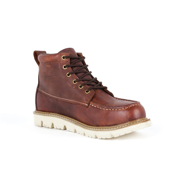 DEWALT Men's Canton 6'' Work Boots - Soft Toe - Walnut Pitstop Size 12(W)