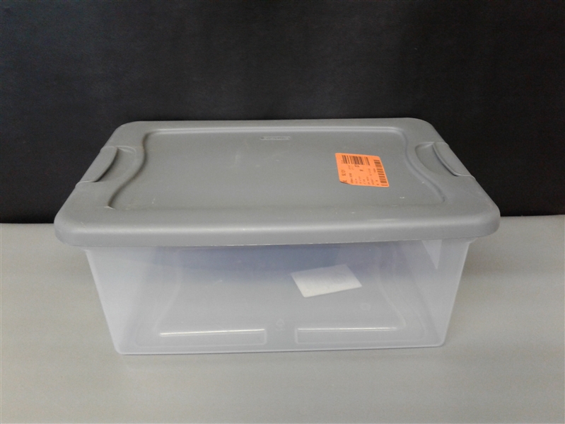 Sterilite 15 Qt. Latch Box Storage Bin Container