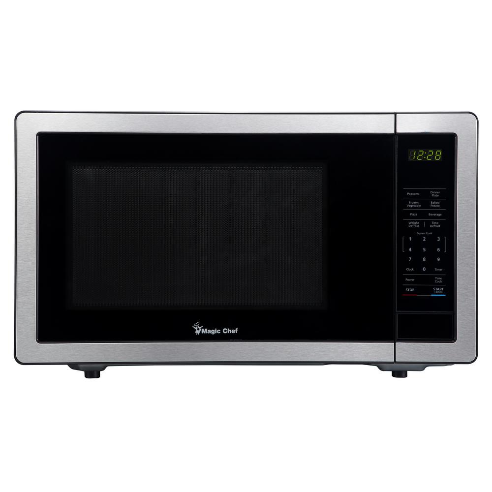 Lot Detail - Magic Chef 1.1 cu. ft. Countertop Microwave in Stainless