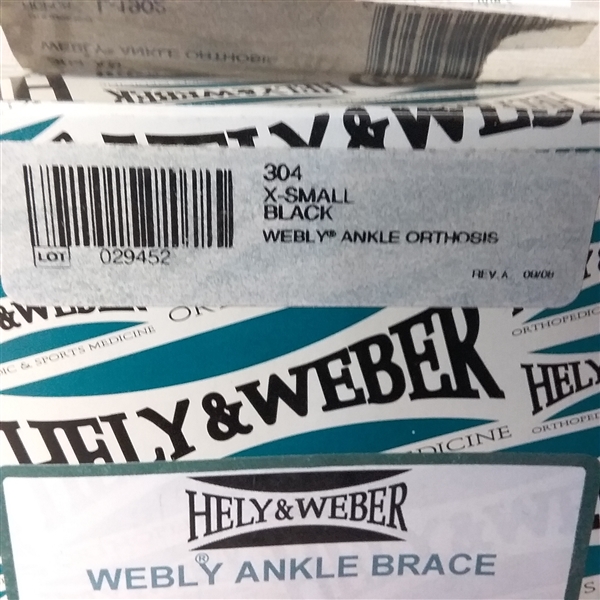 HELY & WEBER WEBLY ANKLE BRACE XS