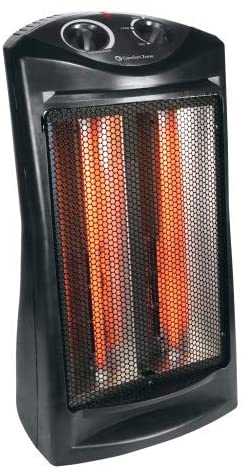 Comfort Zone Quartz Radiant Heater 1500 Watt