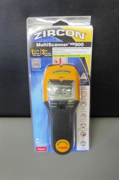 Zircon MultiScanner HD900 1 Step Multi-Function Wall Scanner