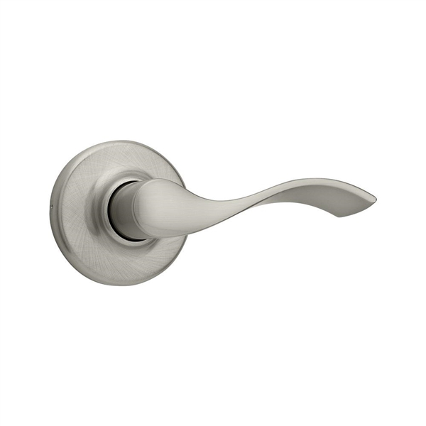 Kwikset Balboa Satin Nickel Passage Hall/Closet Door Lever